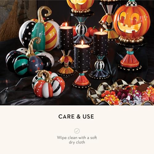 Mackenziechildsminipatchworkspicepumpkindecorativeresinautumnandhalloweenhomedecor Urban Country Home Decor Mackenzie childs mini patchwork spice pumpkin decorative resin autumn and halloween home decor urban country home decor