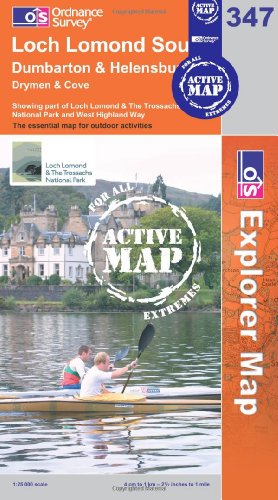 OS Explorer map 347 : Loch Lomond South