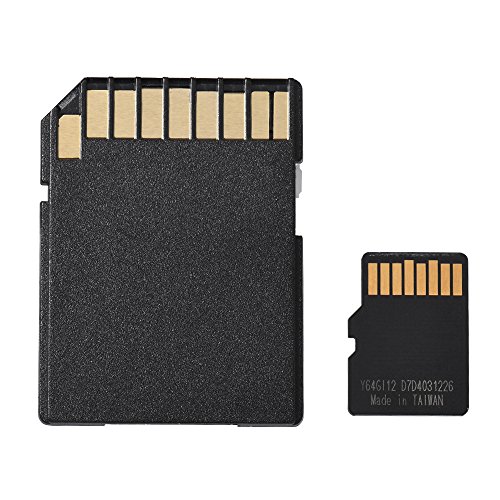 Mainstayae 64 GB Classe 10 Cartão de Memória TF Card + Adaptador de Cartão TF para Câmera Do Carro C