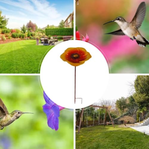 Bain d'abeilles en forme de fleur pour sauver les insectes et décorer le jardin