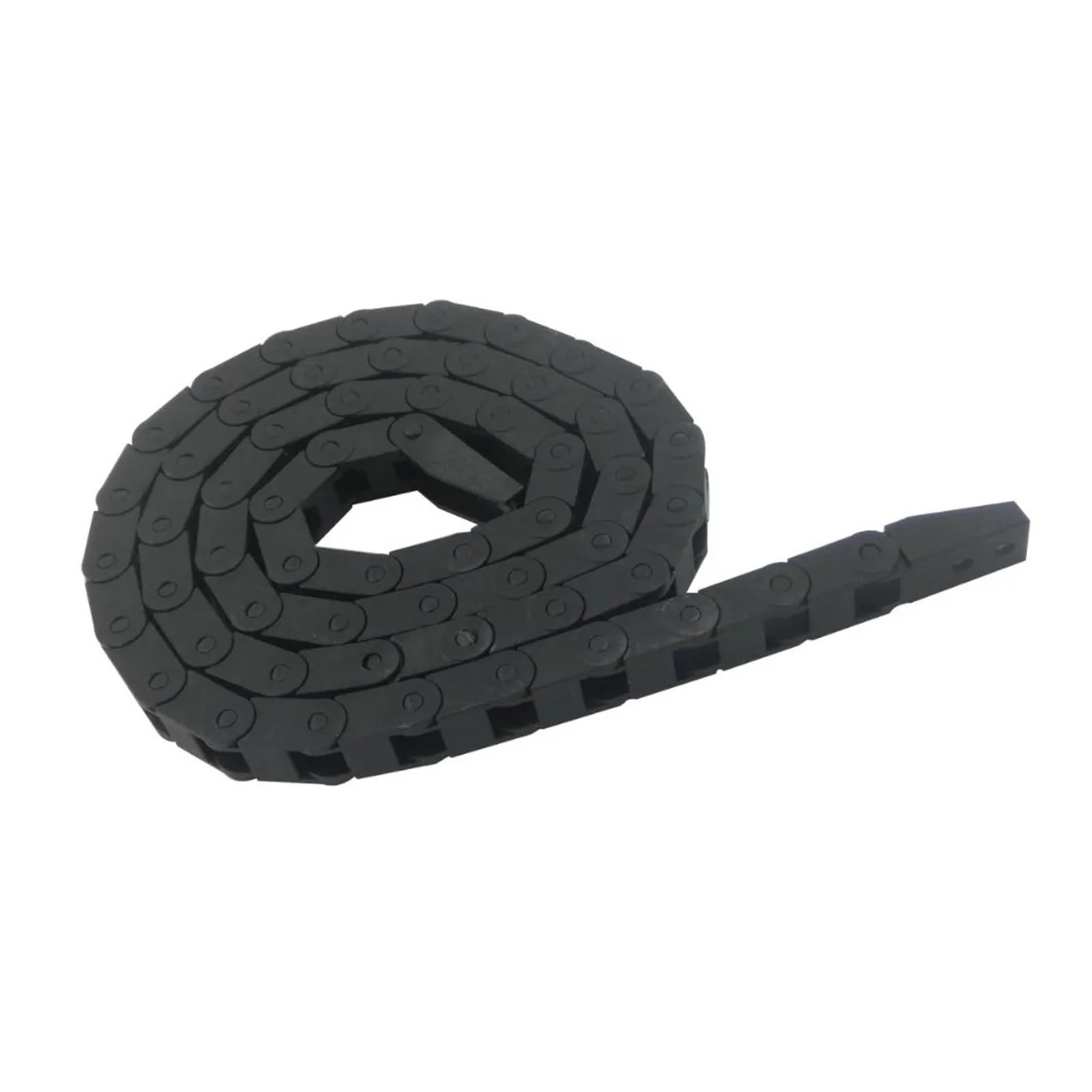 Equipos industriales Cadenas de transmisión Cadena de Arrastre de Cable de Nailon Reforzado con plástico, 7 x 7mm, 1,01M Cadenas de transmisión