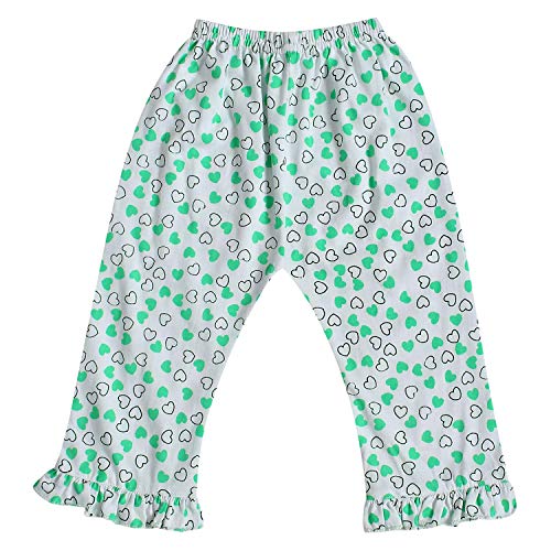 Image of superminis Hosiery Cotton Night Suit with Frill - Full Sleeves, Collared Neck, Sleep Wear for Girls, Kids