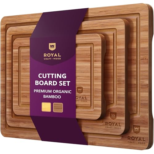 ROYAL CRAFT WOOD Wooden Cutting Boards (3 Pcs)