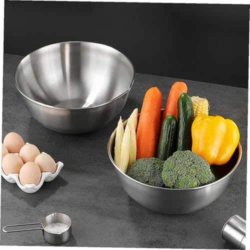 Tazón Mezclador Acero Inoxidable 20 cm con Medidor y Pico miniatura 5