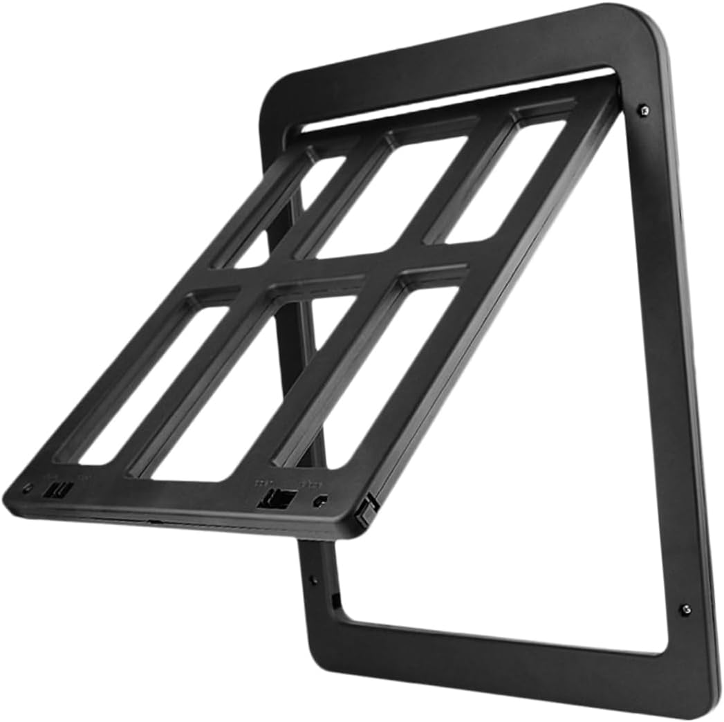 BESPORTBLE Lockable Sliding Door Pet Screen Gate Doggy Door for Small/Medium Dogs Cats