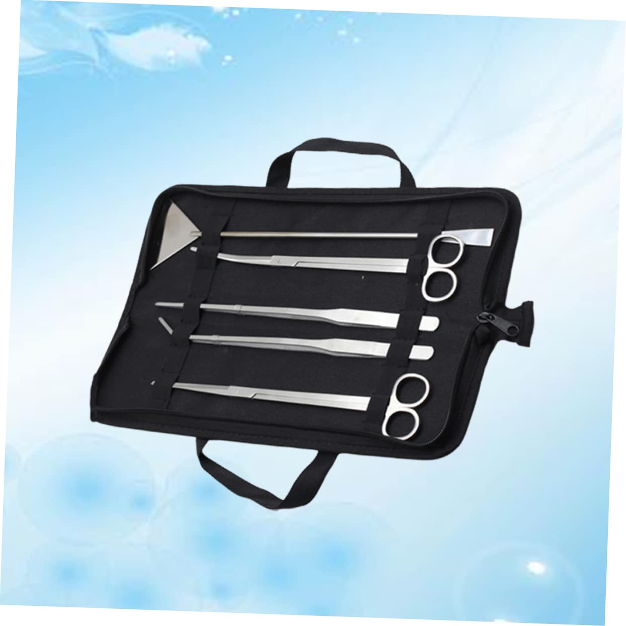 DOITOOL Edelstahl- Und Scheren-Set Fischtank-Werkzeuge Für Die Wartung Von Aquarienpflanzen