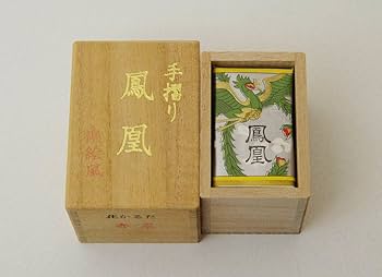 Amazon | 京都 松井天狗堂 『 手摺り 鳳凰 襖絵風 花かるた 赤裏 』 共