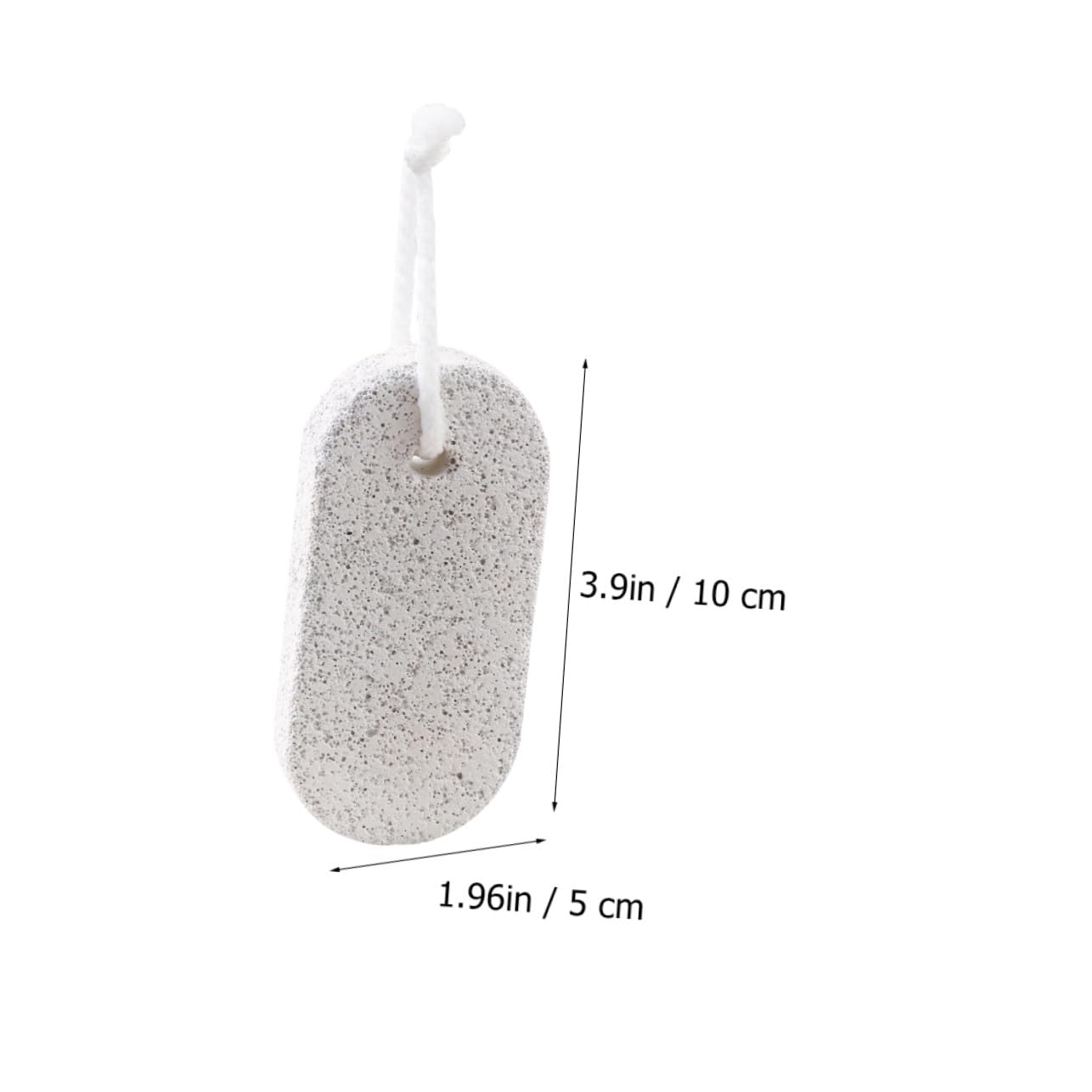 Pierre Volcanique Exfoliante pour Pieds Outils de Pédicure Solide pour Enlever Peau Morte 20pcs pour Bain de Pieds et Salon de Beauté