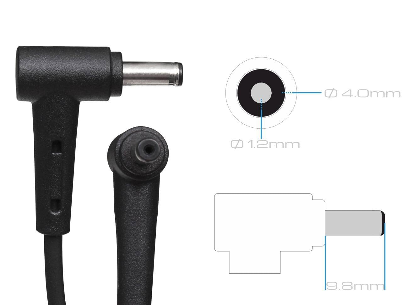 Original Asus Netzteil 65W Für Transformer Book Flip TP300L, EU-Stecker