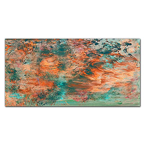 Impression sur verre acrylique Muffande Orange pour illuminer votre salon