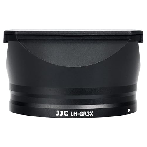 JJC Pare-Soleil en métal avec Capuchon de Protection pour Ricoh GR IIIx GRIIIx GR III x Accessoires pour appareils Photo numériques