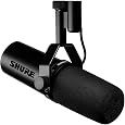 Microphone vocal dynamique Shure SM7dB avec pr&eacute;ampli int&eacute;gr&eacute; &ndash; Studio Mic pour le streaming, le podcasting et l'enregistrement &ndash; Smooth Soun
