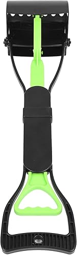 Miniatura 9 de Cuchara plegable para excrementos de mascotas, mango largo, pala de mandíbula estable, fácil para excrementos de mascotas pequeñas, recoger desechos