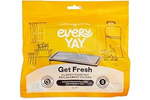 EveryYay Fresh Ceramic Classic Cat Fountain Replacement Filters