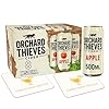 Buy Orchard Thieves Apple Cider 8x500ml Cans with 2 Celebration Spirits Beer Mats – Perfect Refreshing Gift Set for Parties and BBQs – Celebration Spirits