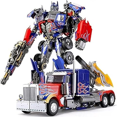 JIGFLY Transformer Toys Autobot Movie Series Ls03f. Bauchmuskeln Kommandant Optimus Prime Legierung Modell Action Figure KO. Ausführung Cover
