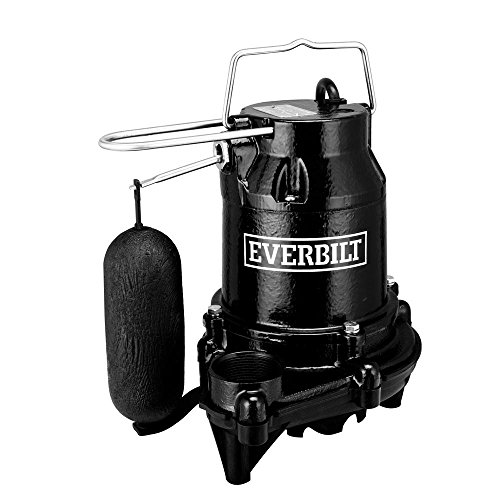 Everbilt 3/10 HP Cast Iron Sump Pump by Everbilt - Used condition - US$102.92
