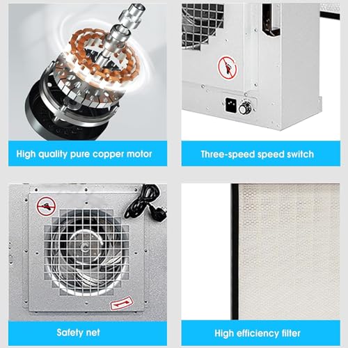 Campana de flujo laminar, filtro de ventilador vertical, banco limpio clase 100 con filtro HEPA H13 para laboratorio e industrial