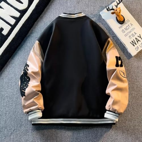 Unisex Varsity Jacket, Winter Jackets for Men and Women Streetwear Bomber Coats3