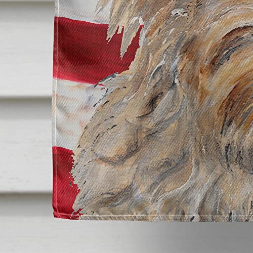 Golden Doodle drapeau américain grand format toile Caroline's Treasures - 5