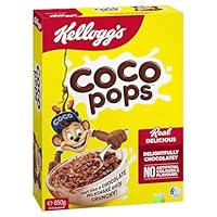 Kellogg's Coco Pops Chocolatey Breakfast Cereal, 650g