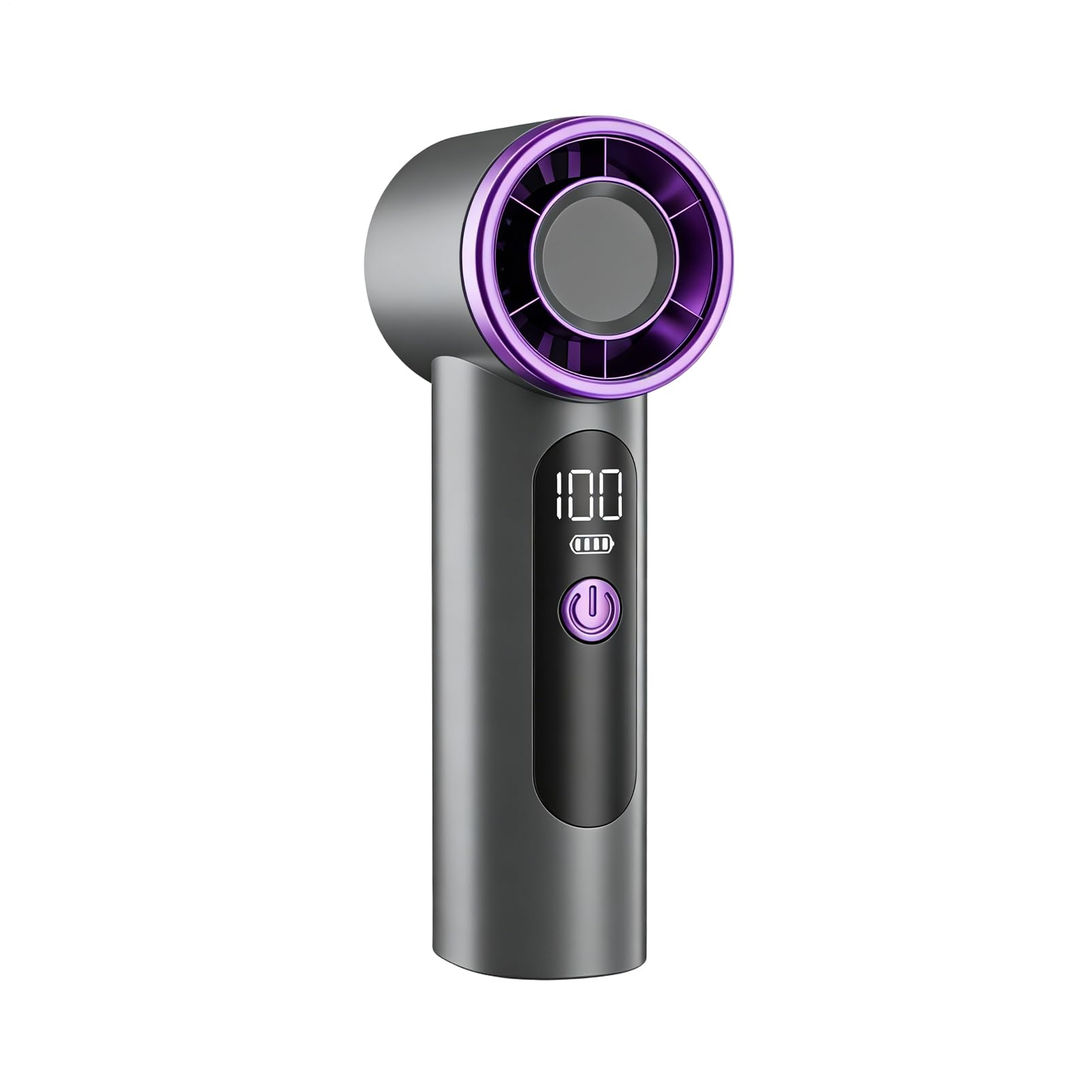 Mini ventilatore portatile, ricaricabile tramite USB, strumento di raffreddamento portatile per viaggi e ufficio, dispositivo di circolazione 'aria personale, silenzioso, funzionamento a