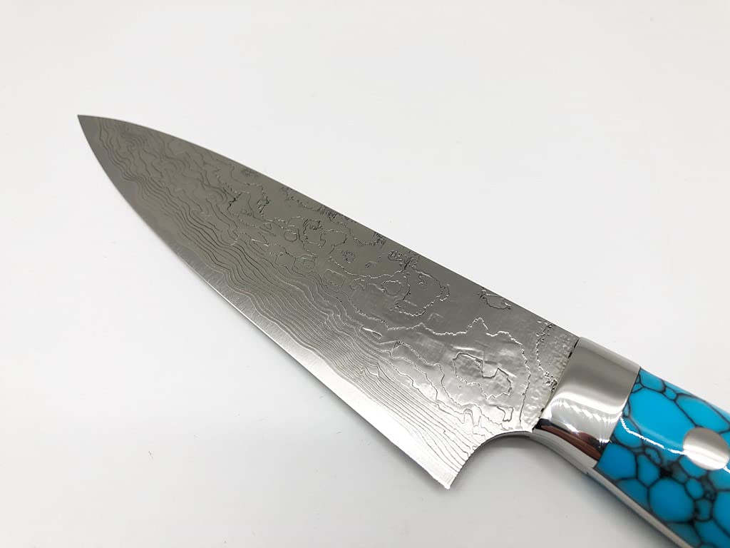 Amazon | 佐治武士 R2 野村型 ダイヤ仕上げ ターコイズハンドル