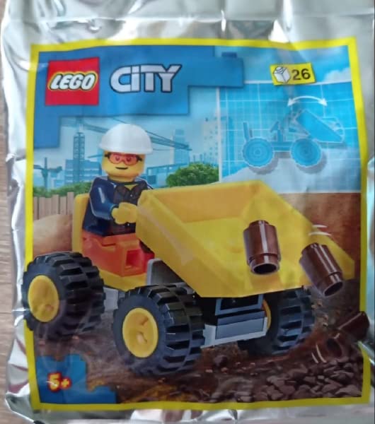 LEGO City Worker With Tipper Truck Foil Pack Set 952204 (Bagged)