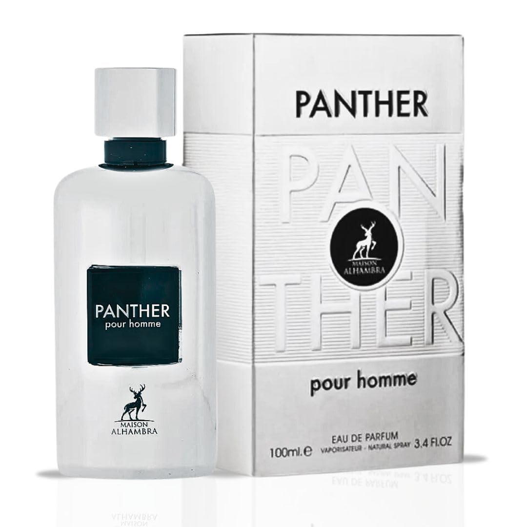 香水(男性用) PANTHER pour homme 100ml MAISON ALHAMBRA Amazon.com : Maison Alhambra Panther Pour Homme Eau De Parfum