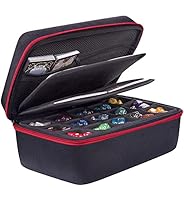 Enhance Custodia organizer per dadi e vassoio XL per giochi da tavolo della Community Nero