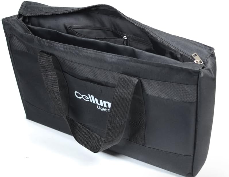 Celluma New Light Therapy Premium Padded Tote Bag, Black, Carrying Case