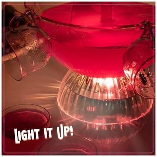 3-Tier party fountain - LED lighted base - Image 6