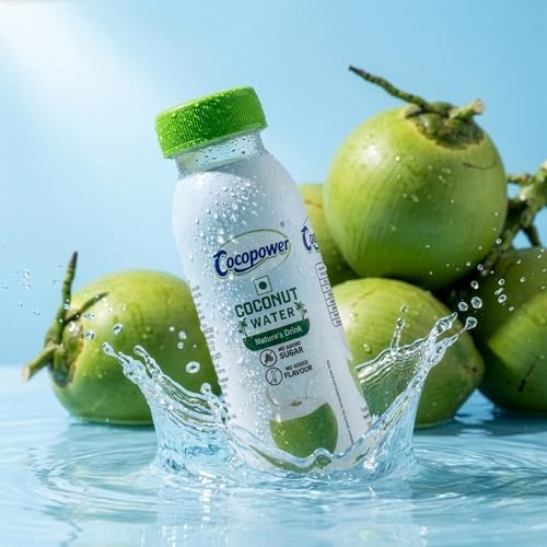 Image of Cocopower Coconut Water | Instant Rehydration | No Added Sugar | Refreshing Recharge! | 180ml (Pack of 6)