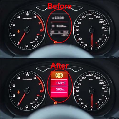 Pantalla LCD VDO compatible con panel de instrumentos A3 A4 A6 y Passat 6