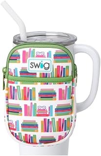 Swig Life Mega Mug Pouch, Water Bottle Bag with Adjustable Strap, Water Bottle Fanny Pack with Zippered Phone Pocket, Holds Travel Essentials, Bottles, Tumbler Accessories