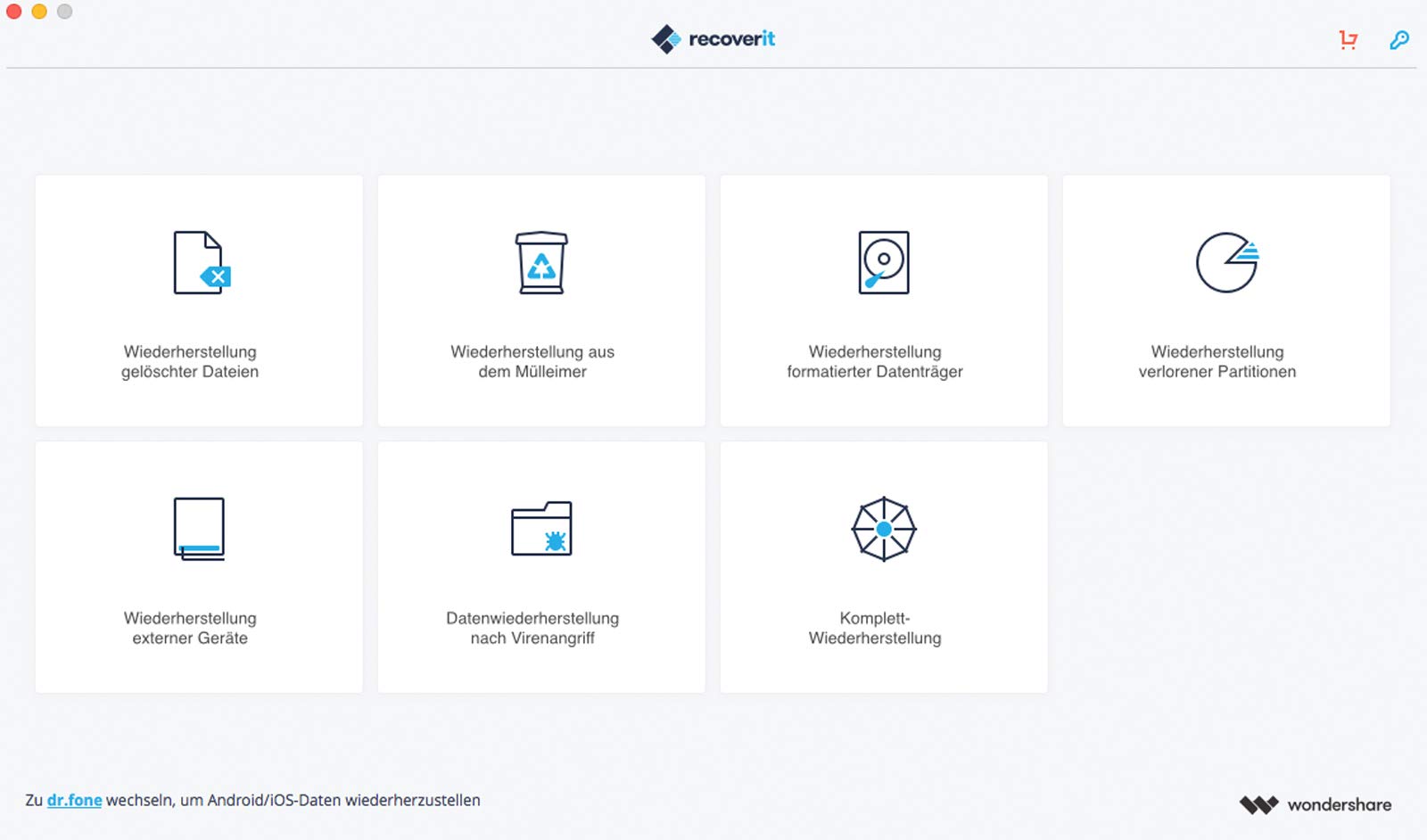 Wondershare recoverit - Standard | Lifetime / 1 Gerät | Mac | Mac Aktivierungscode per Email
