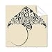 Skate Black and White Pattern Animal Cleaning Cloth Phone Screen Glasses Cleaner 5pcs
