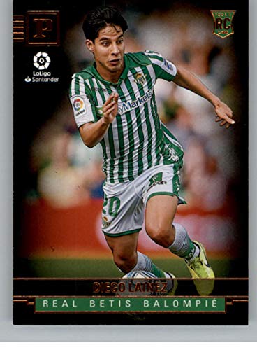 2019-20 Panini Chronicles Panini Soccer #366 Diego Lainez Real Betis Balompie Official La Liga Trading Card From Panini America