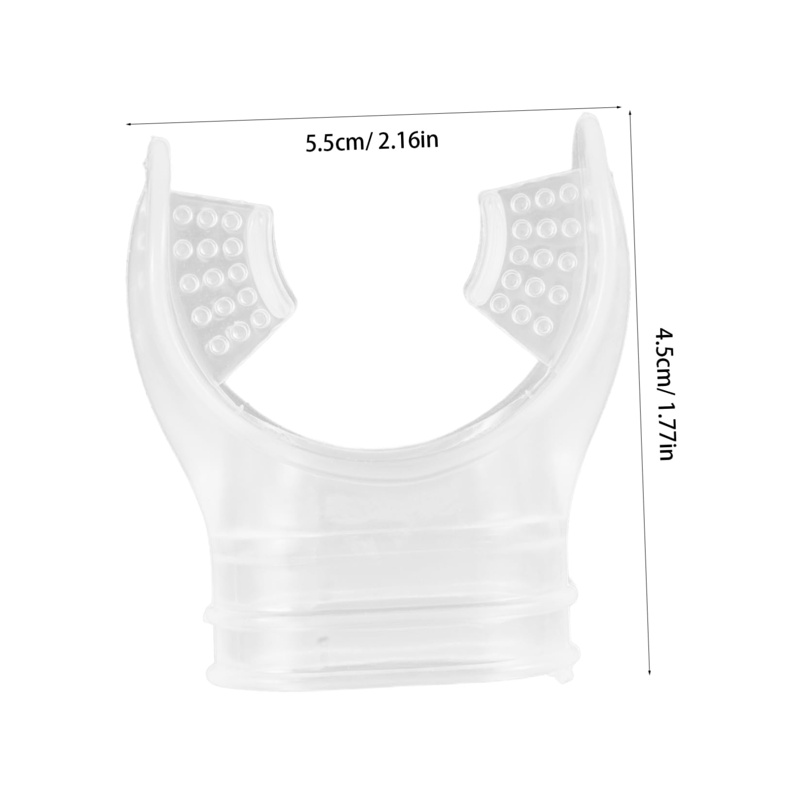 SUPVOX Snorkeling Diving Replacement Mouthpiece Set 5pcs for Gear Easy Install Comfort Bite