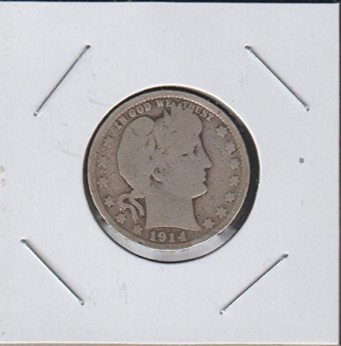1914 D Barber or Liberty Head (1892-1916) Quarter Choice Fine