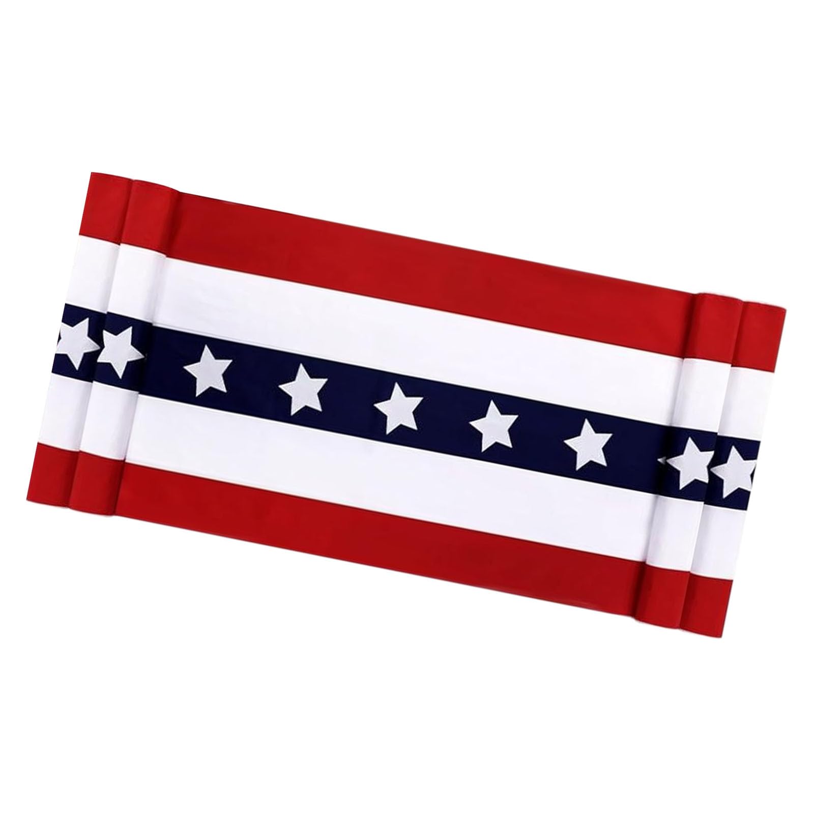 Ljmyy Patriotic 250Th Anniversary Decoration Runner For Independence Day Decoration In Three Color Craft Of Polyester Fabric
