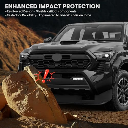 Image of Bull Bar Front Bumper Guard Grille Push Bar for Toyota Tacoma 2016-2023