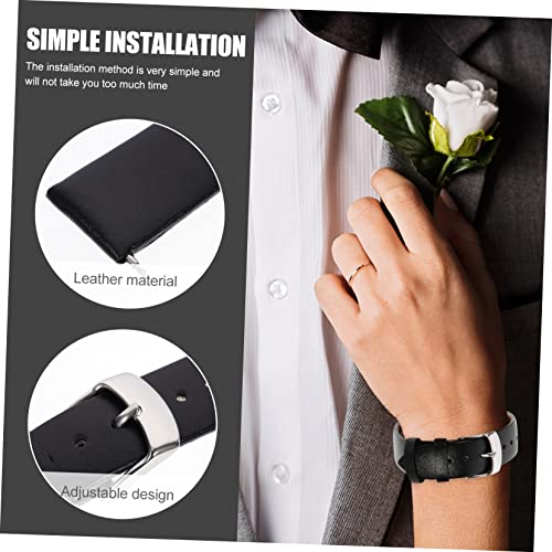 Reloj de repuesto cómodo con diseño simple BESTonZON de dos juegos 2