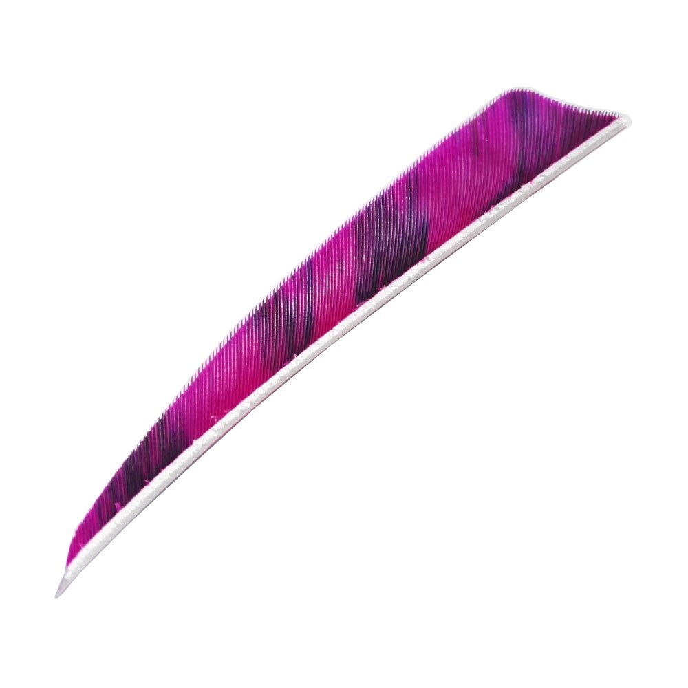 MILAEM 50pcs Tiro con L'Arco Piume di Freccia 4 Pollici Naturali Piuma Fletches Fletching per DIY frecce da Caccia Ala Destra