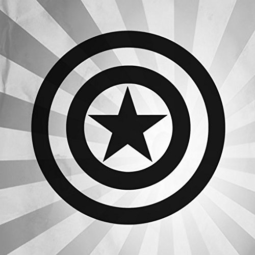 4" Captain America Shield Vinyl Decal Sticker Buy 2 Get 3rd Free