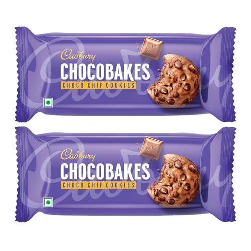 Image of Cadbury Chocobakes Chocochip Chocolate Cookies, 83 Gm (Pack Of 2)