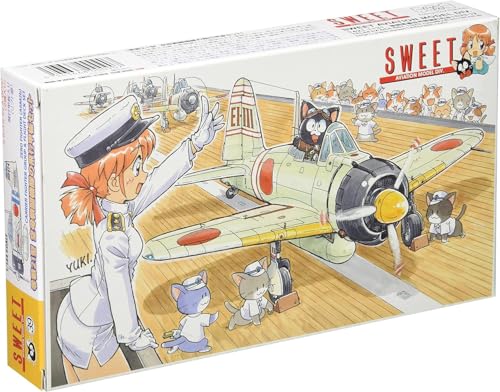 スイート 1/144 零戦21型 空母戦闘機隊の飛行甲板セット プラモデル 14139