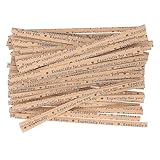 BESPORTBLE Lazos Giratorios para Bolsas de Papel Kraft 10 Cm, 1000 Unidades, Impresión Negra y Roja, Reutilizables para Pan, Dulces y Manualidades, Cierre Flexible para Embalaje