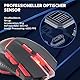 DR1TECH [Amazon Exclusive] Hunter Professional Gaming Maus Mit Kabel [5 Auswechselbare Gewichte + Triple FIRE] - 9 Tasten Für Bis Zu 4200 DPI - Ergonomische Gaming Maus Für PC/PS4/XBOX