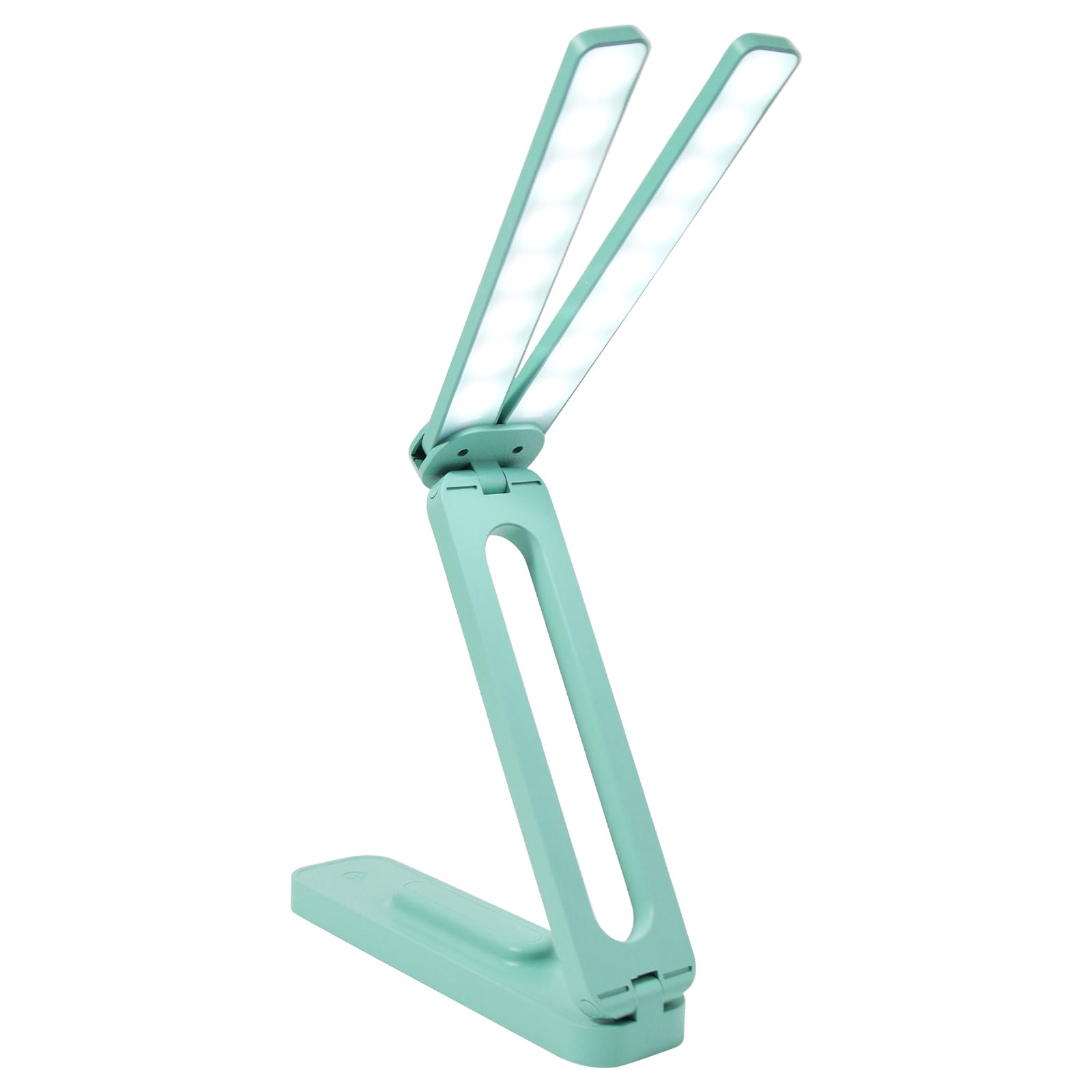 Bsdgeclogy Foldable and Adjustable LED Reading Lamp, Dual Head Portable Book Light with Stepless Dimming and 3 Color Modes for Bedside, Desk or Travel(Blue)-image-28